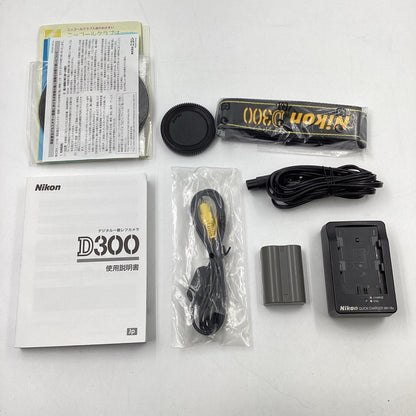 【全額返金保証】【最速発送】Nikon デジタル一眼 D300 ボディ ブラック 動作確認済