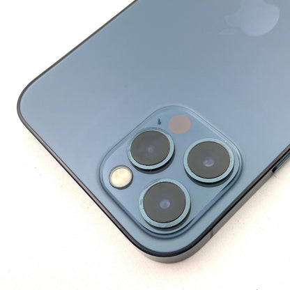 【全額返金保証】【最速発送】Apple iPhone iPhone Pro 12 Pro 256GB パシフィックブルー docomo 白ロム 動作確認済 99%