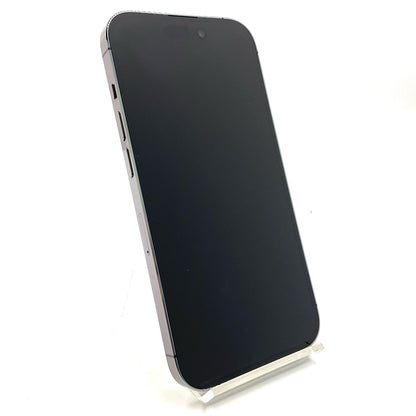 【全額返金保証】【最速発送】Apple iPhone iPhone 14 Pro 256GB ディープパープル docomo 動作確認済 86%