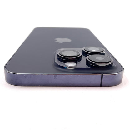 【全額返金保証】【最速発送】Apple iPhone iPhone 14 Pro 128GB ディープパープル Softbank 動作確認済 84%