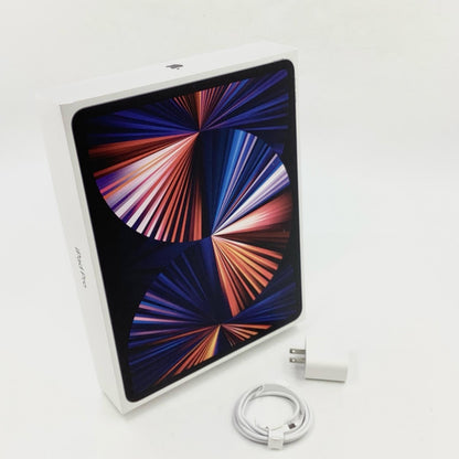 【全額返金保証】【最速発送】Apple iPad Pro 12.9インチ 第5世代 128GB スペースグレイ WiFi+Cellular Softbank SIMフリー 美品 動作確認済