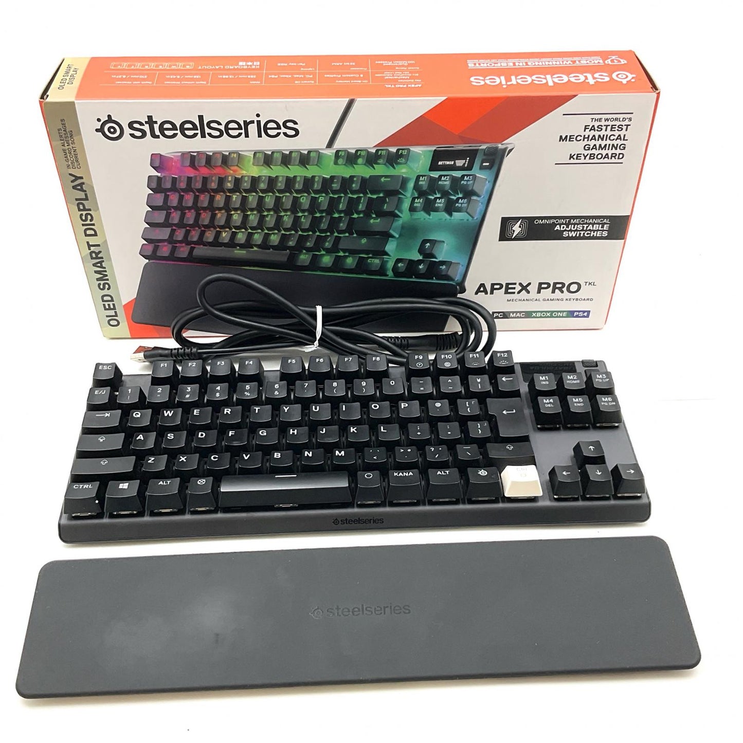 【全額返金保証】【最速発送】Steelseries APEX PRO 動作確認済