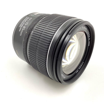 【全額返金保証】【最速発送】Canon EF-S15-85mm F3.5-5.6 IS USM 動作確認済