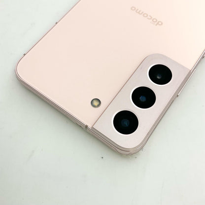 【全額返金保証】【最速発送】SAMSUNG Galaxy S22 256GB ピンクゴールド docomo SC-51C 白ロム 動作確認済