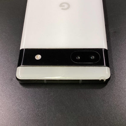 【全額返金保証】【最速発送】Google Pixel 6a 128GB Chalk au GB17L 白ロム 動作確認済
