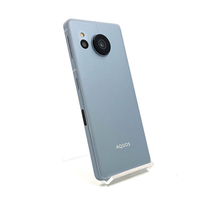 【全額返金保証】【最速発送】SHARP AQUOS sense7 128GB ブルー au SHG10 白ロム 動作確認済