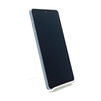 【全額返金保証】【最速発送】SHARP AQUOS sense7 128GB ブルー au SHG10 白ロム 動作確認済