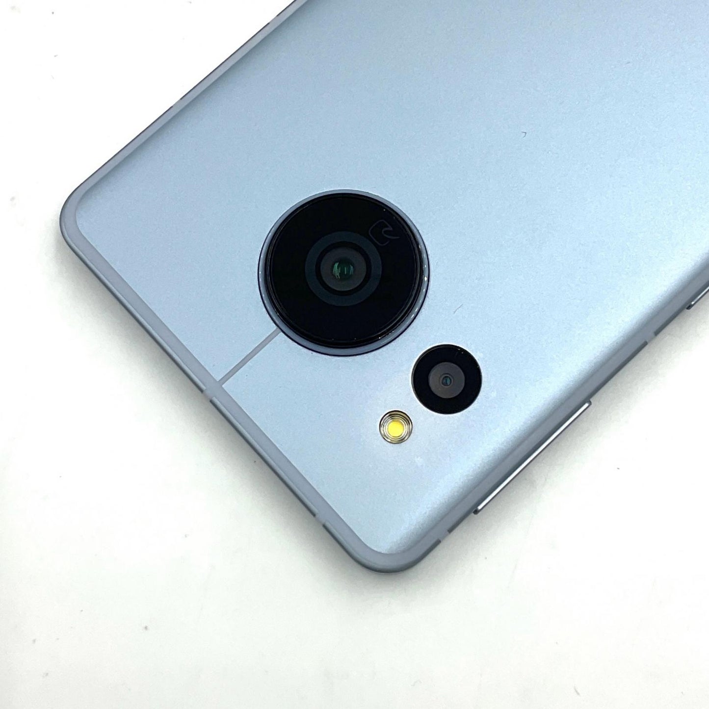 【全額返金保証】【最速発送】SHARP AQUOS sense7 128GB ブルー au SHG10 白ロム 動作確認済