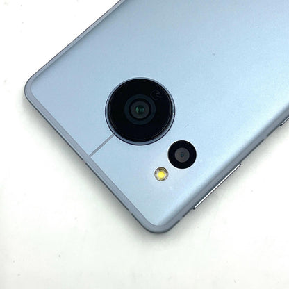 【全額返金保証】【最速発送】SHARP AQUOS sense7 128GB ブルー au SHG10 白ロム 動作確認済