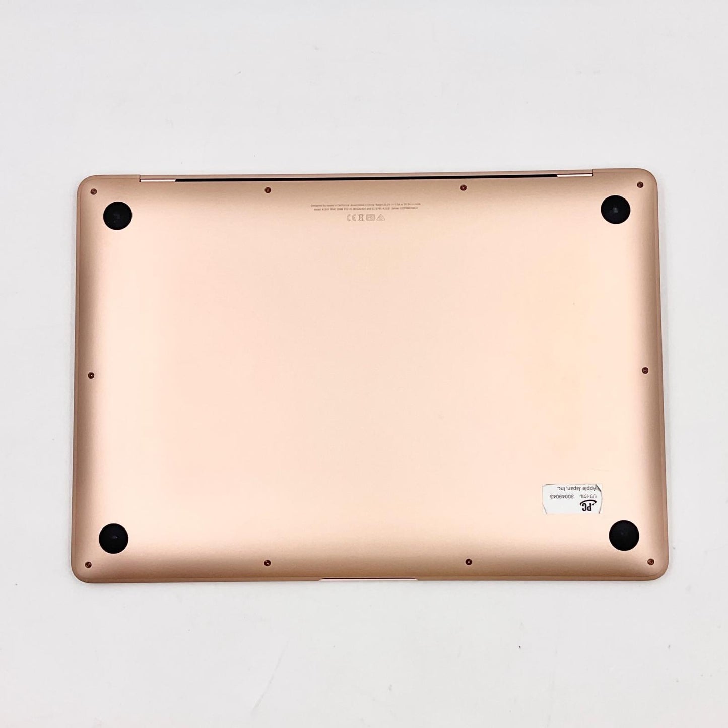 【全額返金保証】【最速発送】Apple MacBook Air 13.3インチ 2020 Apple M1 8GB SSD 256GB ゴールド 85% 動作確認済
