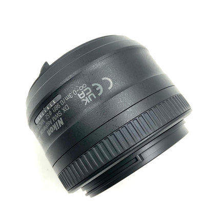 【全額返金保証】【最速発送】Nikon AF-S DX NIKKOR 35mm f/1.8G 超美品 動作確認済