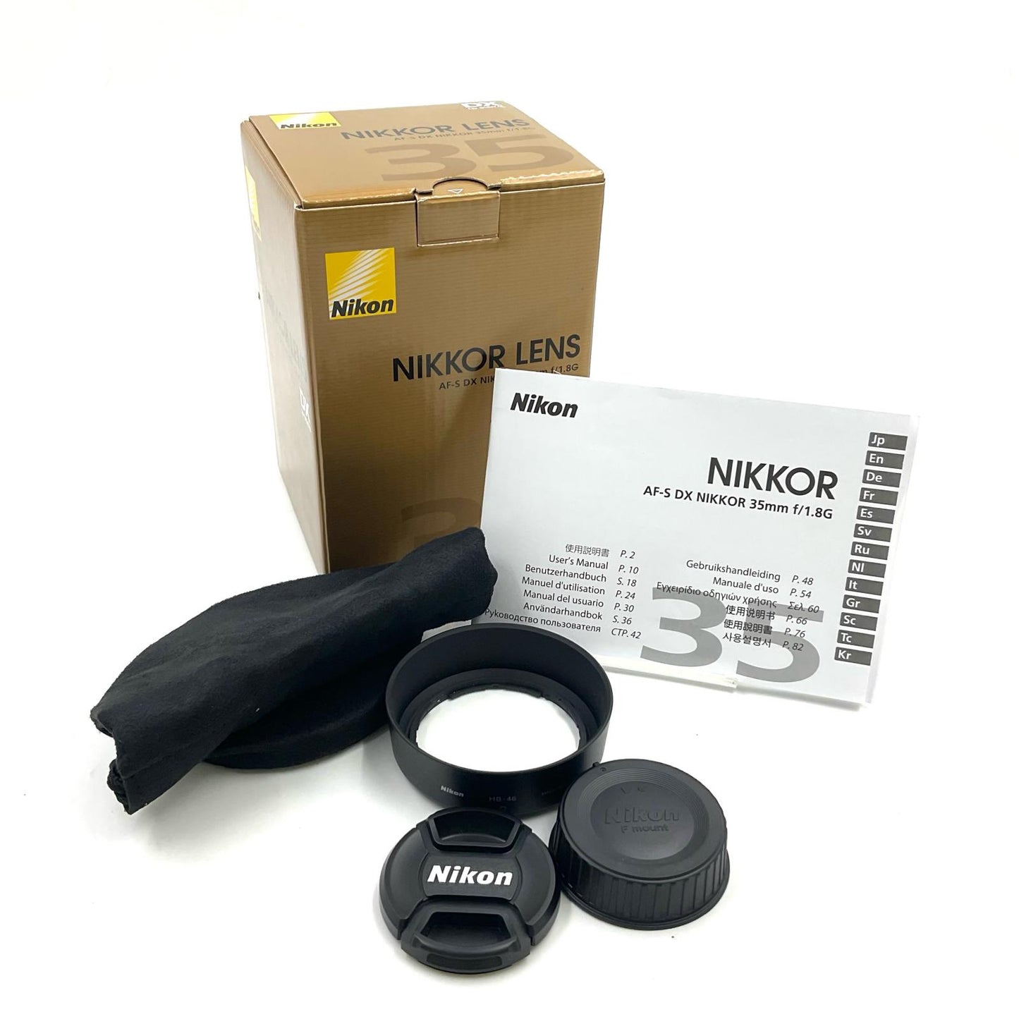 【全額返金保証】【最速発送】Nikon AF-S DX NIKKOR 35mm f/1.8G 超美品 動作確認済