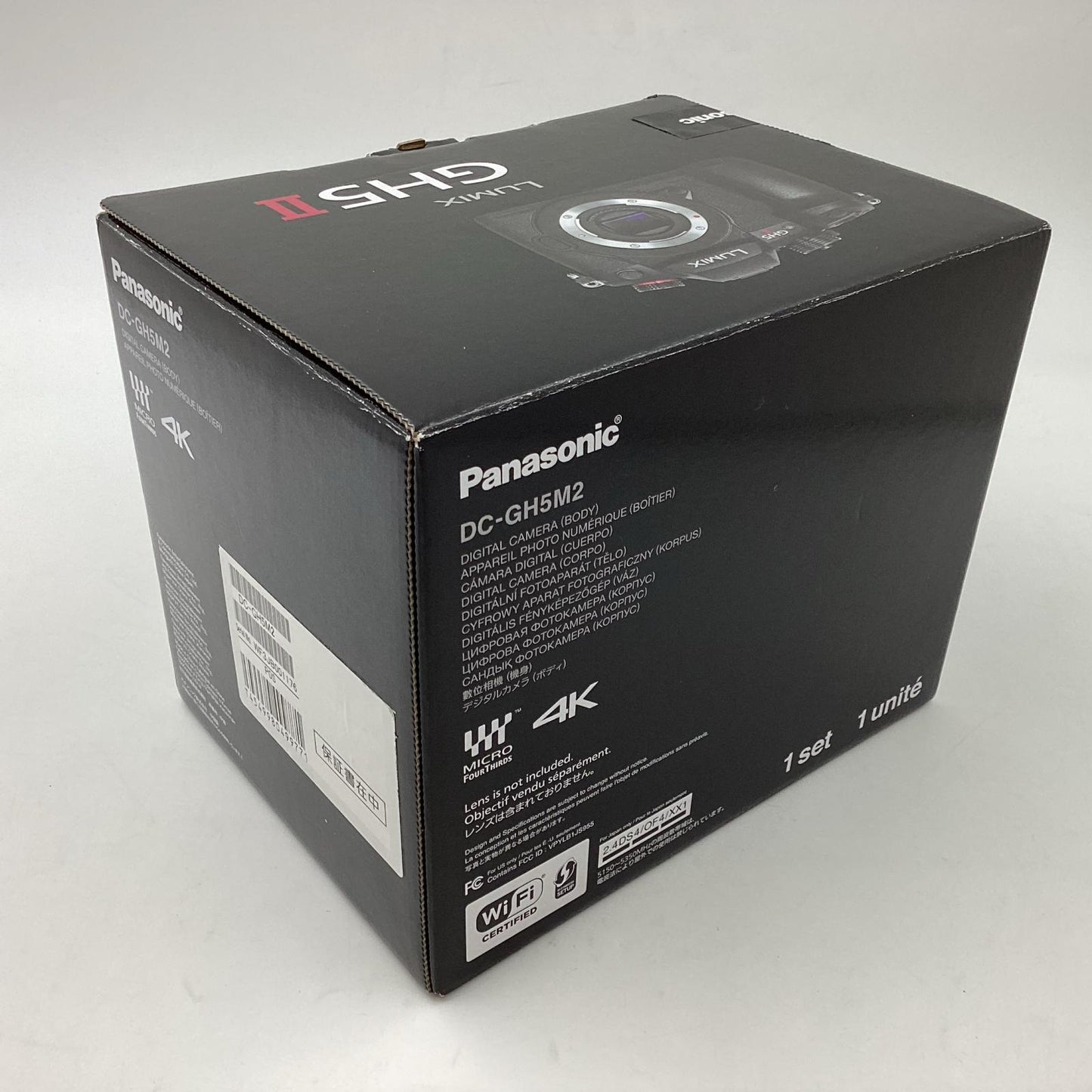 【全額返金保証】【最速発送】Panasonic デジタル一眼 LUMIX DC-GH5M2 ボディ ブラック 新品未開封 即納OK