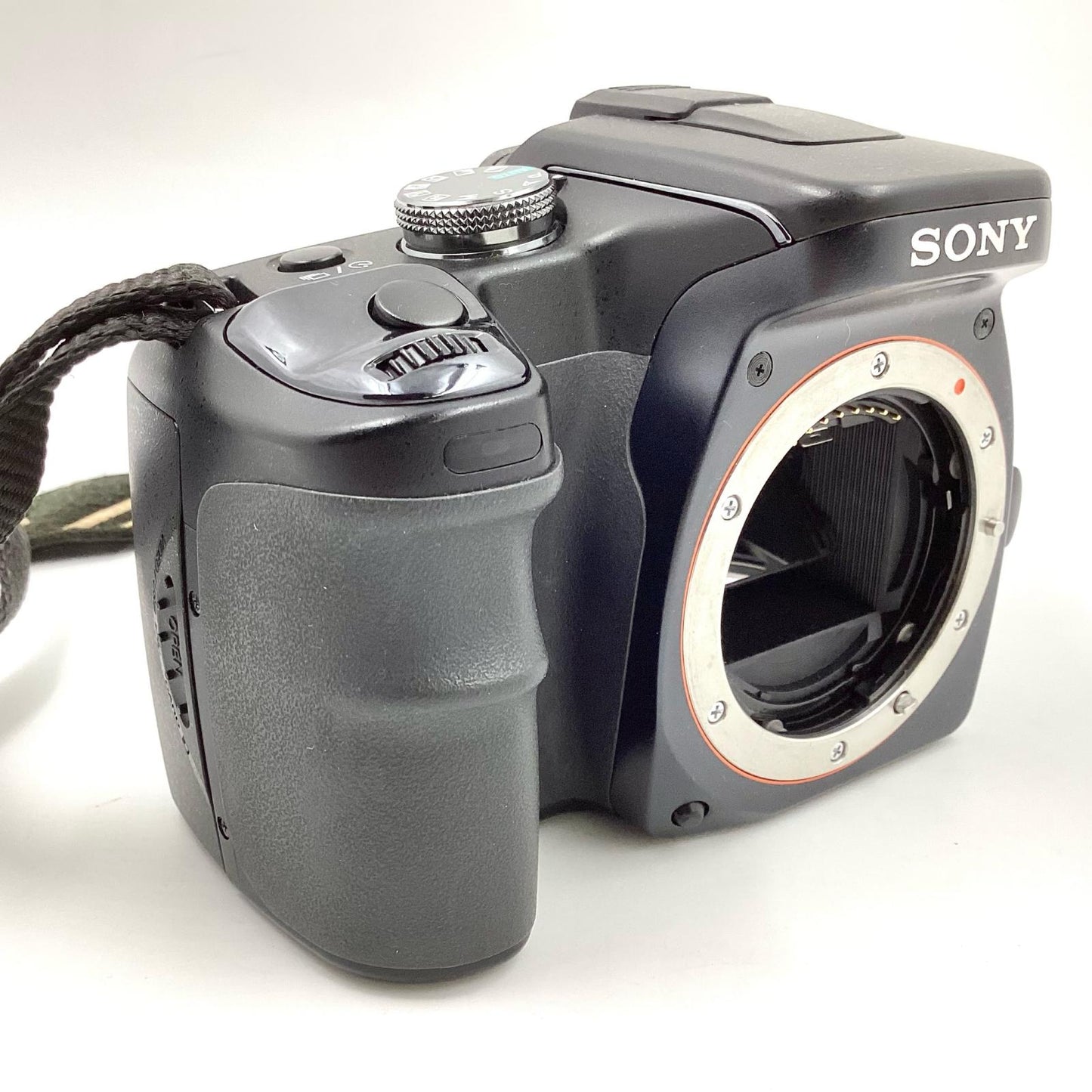 【全額返金保証】【最速発送】Sony デジタル一眼 SONY α100 DSLR-A100 ボディ ブラック 動作確認済