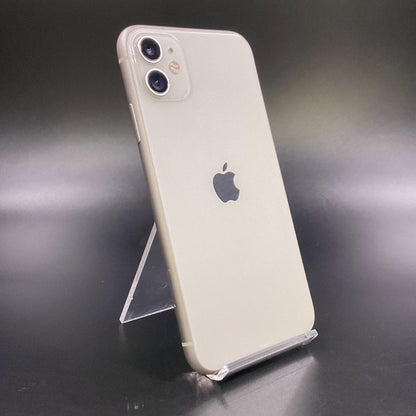 【全額返金保証】【最速発送】Apple iPhone iPhone 11 128GB ホワイト docomo 白ロム 動作確認済 80%