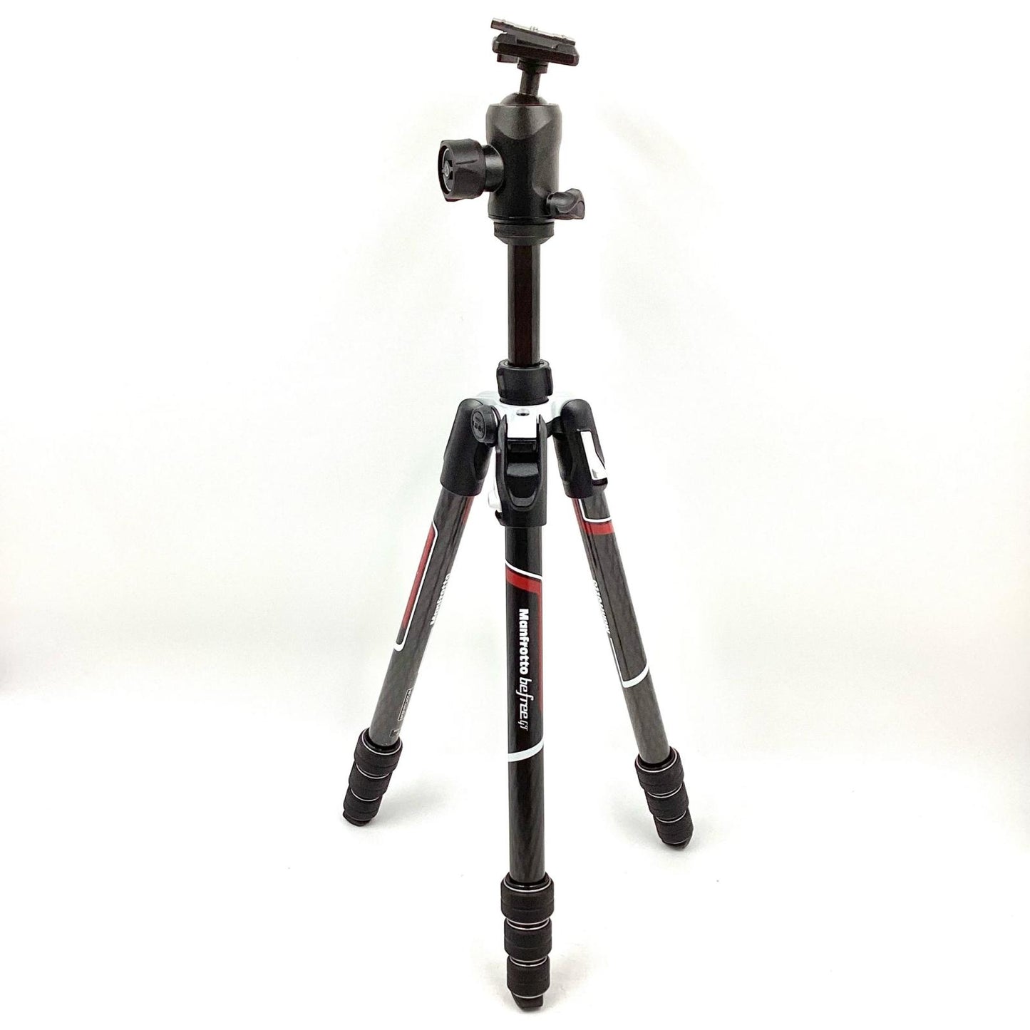 【全額返金保証】【最速発送】Manfrotto befree GT カーボンT三脚キット MKBFRTC4GT-BH 美品 動作確認済