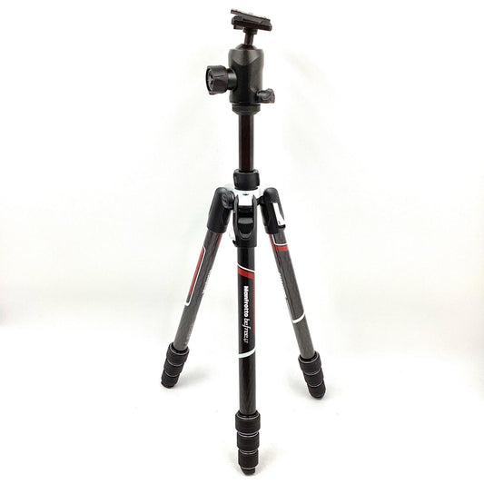 【全額返金保証】【最速発送】Manfrotto befree GT カーボンT三脚キット MKBFRTC4GT-BH 美品 動作確認済