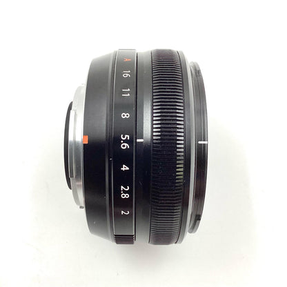【全額返金保証】【最速発送】FUJIFILM フジノンレンズ XF18mmF2 R 美品 動作確認済