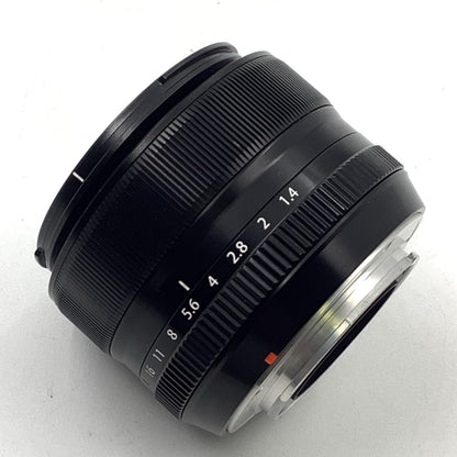 【全額返金保証】【最速発送】FUJIFILM フジノンレンズ XF35mmF1.4 R 美品 動作確認済