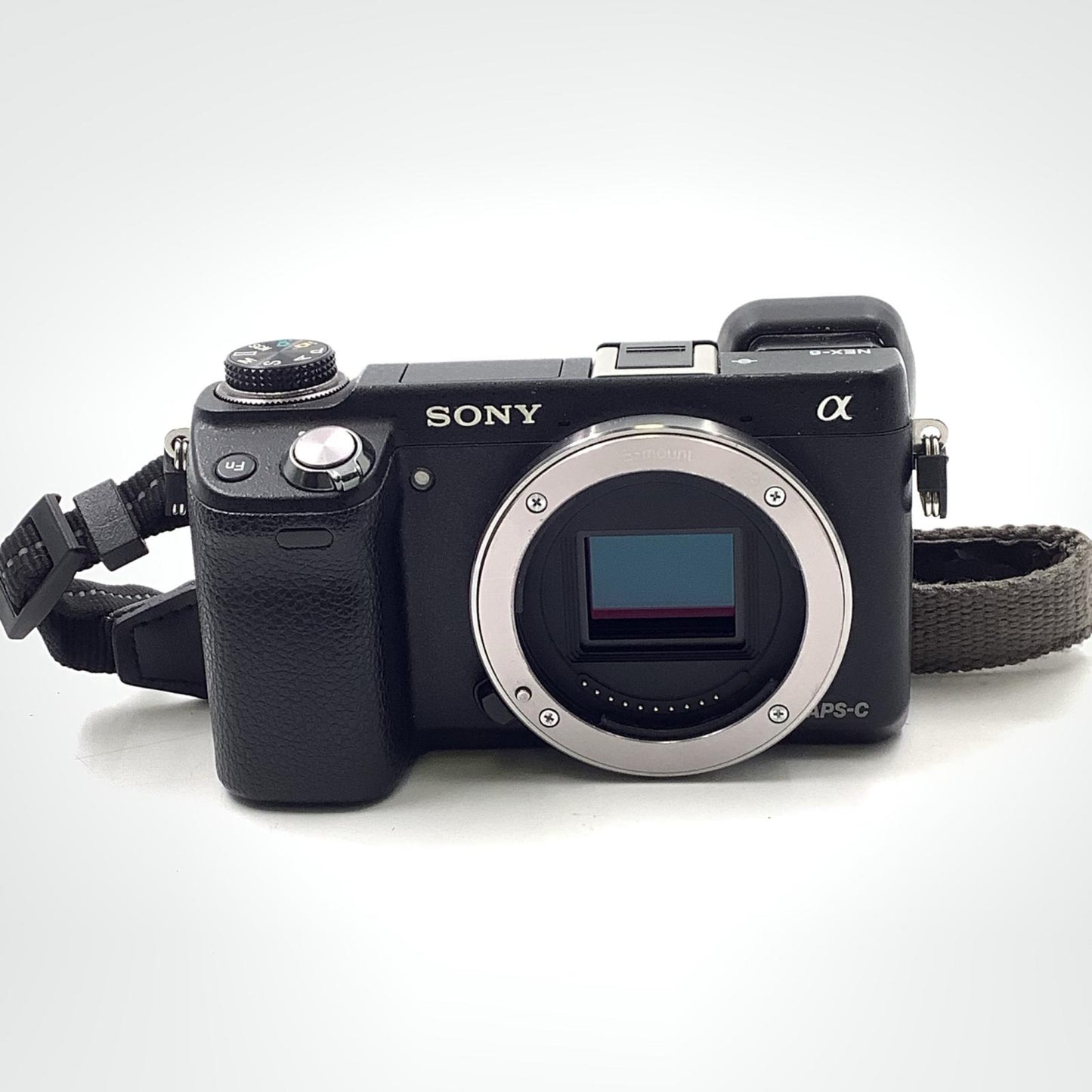【全額返金保証】【最速発送】Sony デジタル一眼 α NEX-6 ボディ ブラック 美品 動作確認済