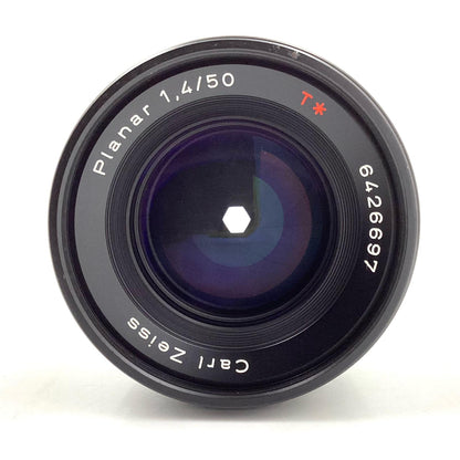 【全額返金保証】【最速発送】Carl Zeiss Planar T* 1.4/50 動作確認済