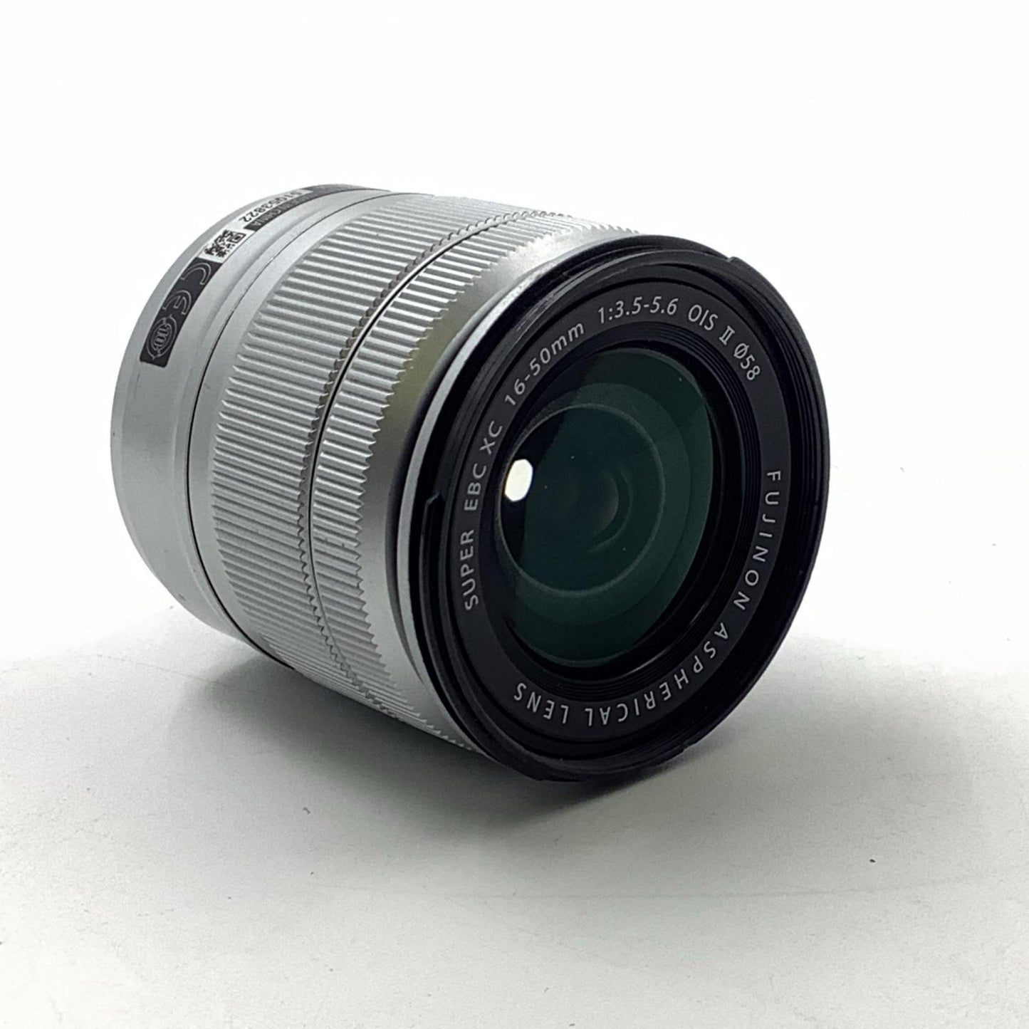 【全額返金保証】【最速発送】FUJIFILM フジノンレンズ XC16-50mmF3.5-5.6 OIS II 　シルバー 動作確認済