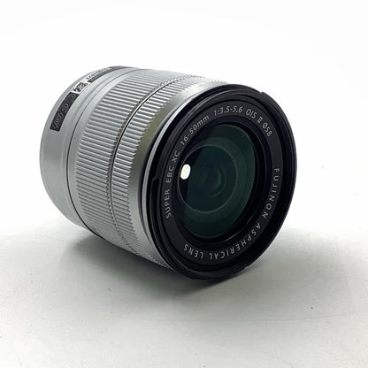 【全額返金保証】【最速発送】FUJIFILM フジノンレンズ XC16-50mmF3.5-5.6 OIS II 　シルバー 動作確認済