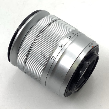 【全額返金保証】【最速発送】FUJIFILM フジノンレンズ XC16-50mmF3.5-5.6 OIS II 　シルバー 動作確認済