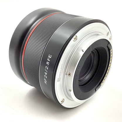 【全額返金保証】【最速発送】SAMYANG AF24mm F2.8 FE 超美品 動作確認済