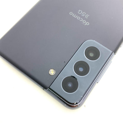 【全額返金保証】【最速発送】SAMSUNG Galaxy S21 5G 256GB ファントムグレー docomo SC-51B 白ロム 動作確認済