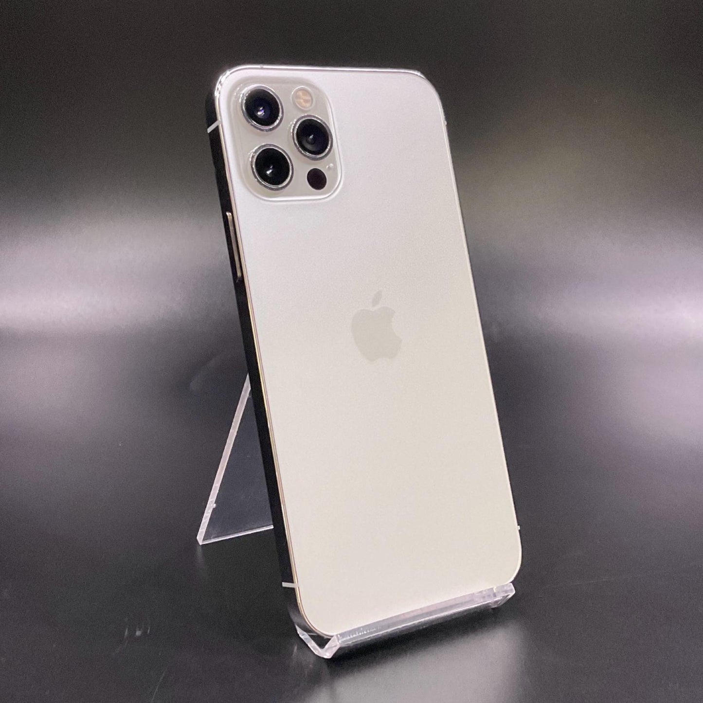 【全額返金保証】【最速発送】Apple iPhone iPhone 12 Pro 128GB シルバー au 白ロム 動作確認済 81%