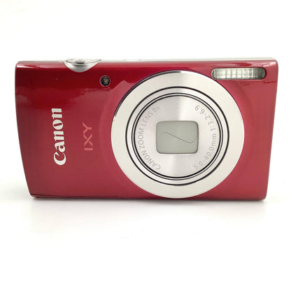 【全額返金保証】【最速発送】Canon コンパクトデジタルカメラ IXY 180 [レッド] 動作確認済