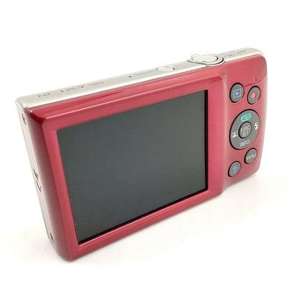 【全額返金保証】【最速発送】Canon コンパクトデジタルカメラ IXY 180 [レッド] 動作確認済