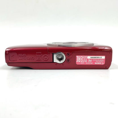 【全額返金保証】【最速発送】Canon コンパクトデジタルカメラ IXY 180 [レッド] 動作確認済