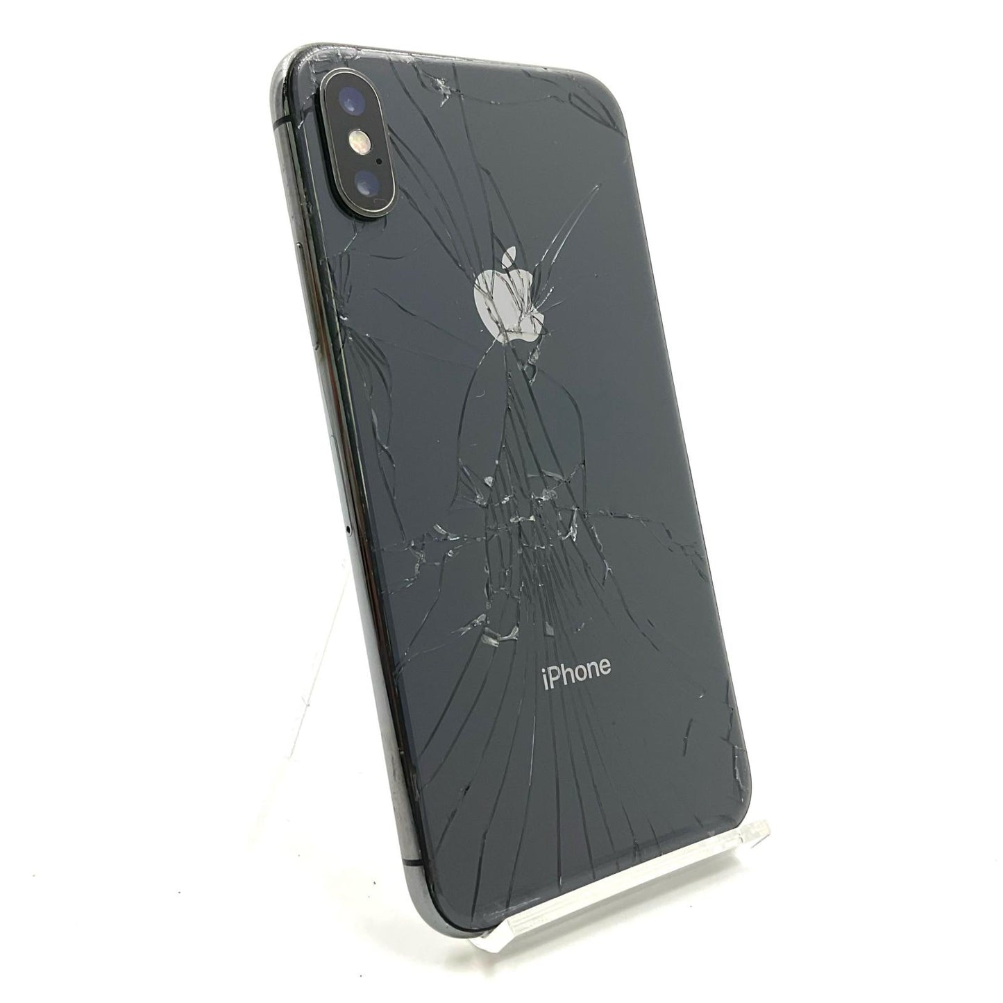 【最速発送】Apple iPhone iPhone X 256GB スペースグレイ Softbank SIMフリー 白ロム【難有】 86%