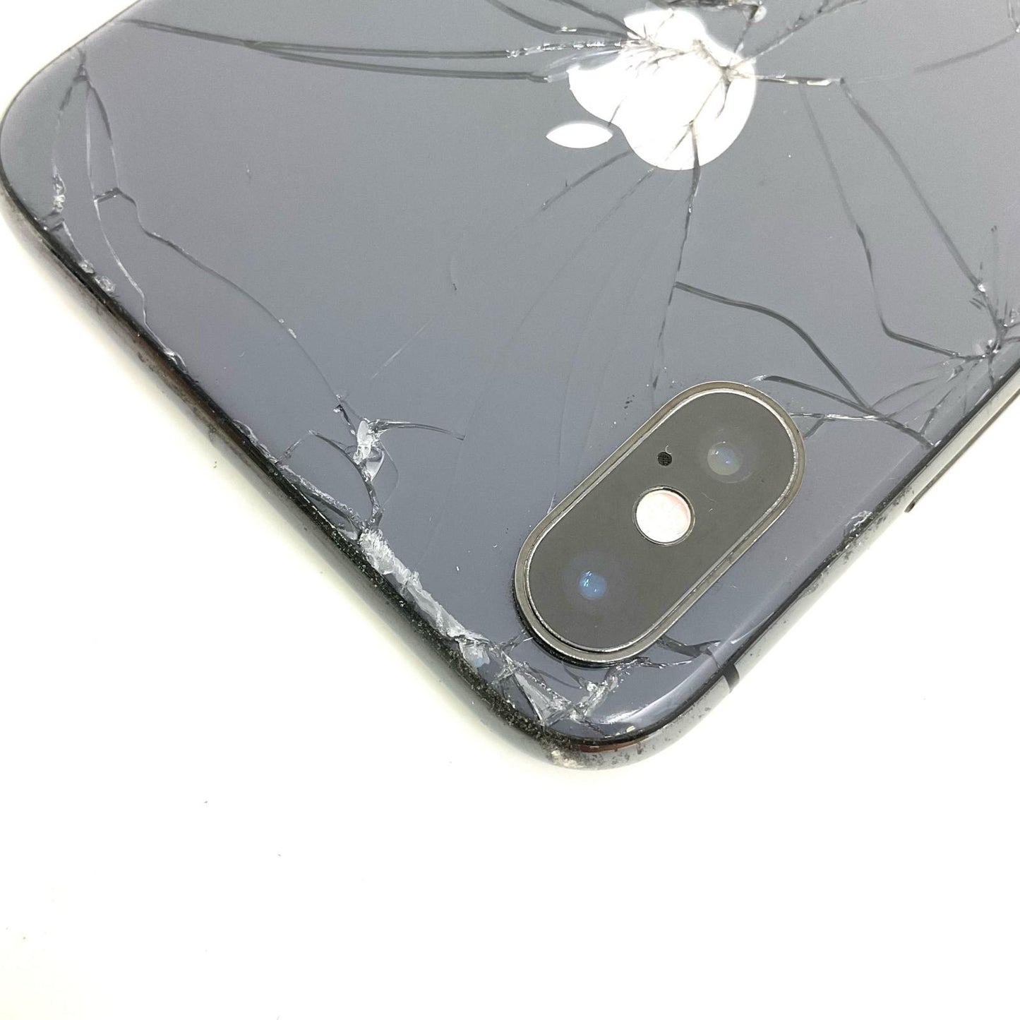 【最速発送】Apple iPhone iPhone X 256GB スペースグレイ Softbank SIMフリー 白ロム【難有】 86%