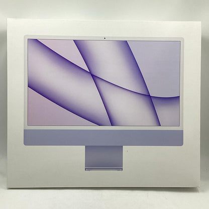 【全額返金保証】【最速発送】Apple iMac 24インチ Apple M1 16GB SSD 512GB パープル 動作確認済