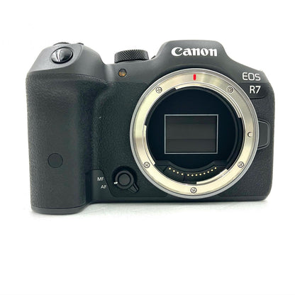 【全額返金保証】【最速発送】Canon デジタル一眼 EOS R7 ボディ ブラック 美品 動作確認済