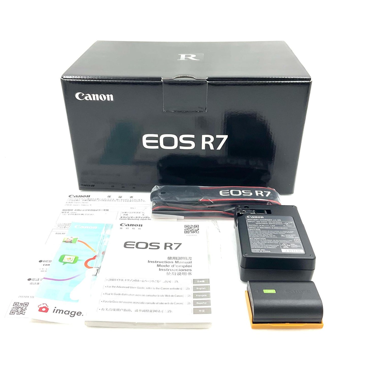 【全額返金保証】【最速発送】Canon デジタル一眼 EOS R7 ボディ ブラック 美品 動作確認済