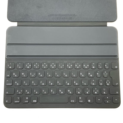 【全額返金保証】【最速発送】Apple 11インチiPad Pro（第3世代）・iPad Air（第5・4世代）用Smart Keyboard Folio - 日本語 ブラック MXNK2J/A 美品 動作確認済