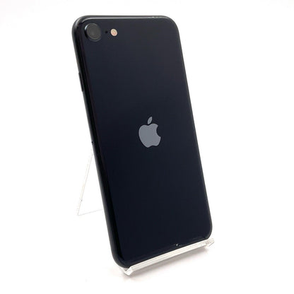 【全額返金保証】【最速発送】Apple iPhone iPhone SE（第3世代） 128GB ミッドナイト au 白ロム 動作確認済 82%