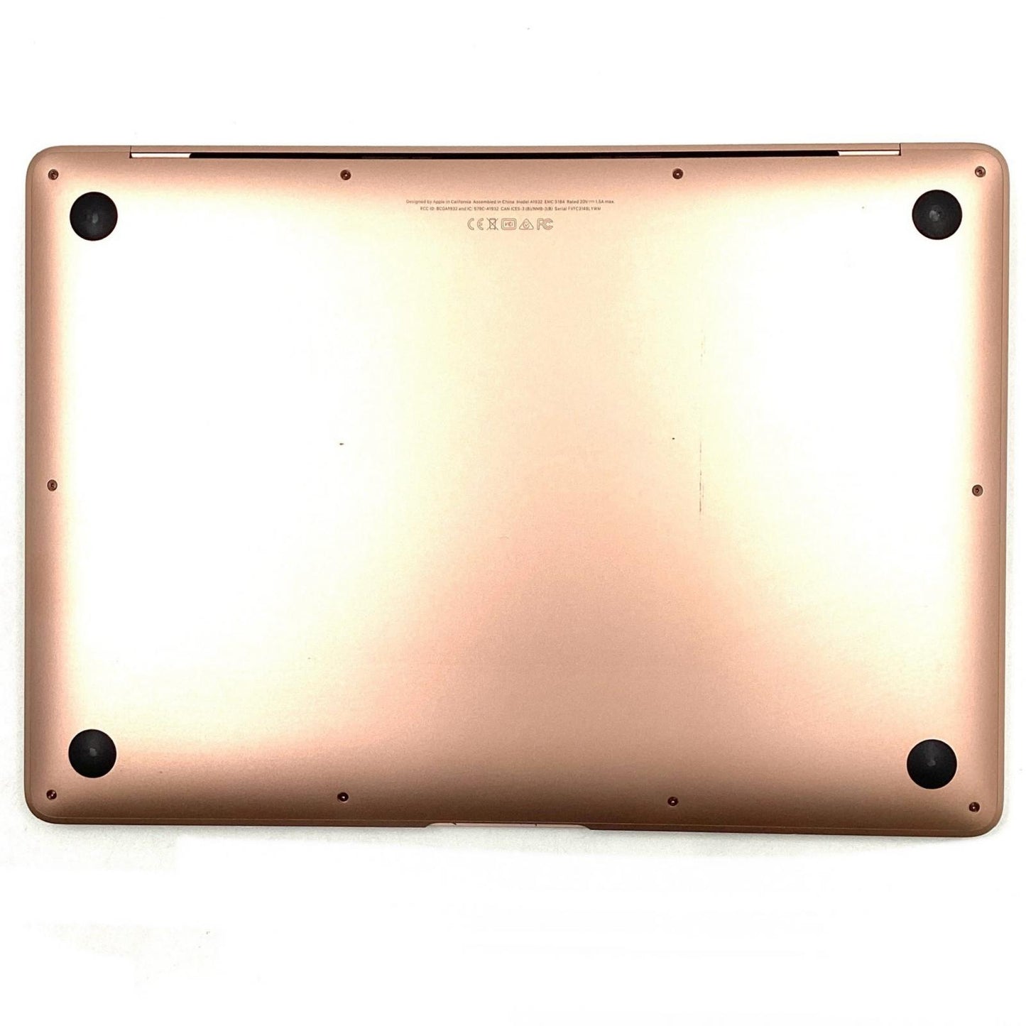 【全額返金保証】【最速発送】Apple MacBook Air 13.3インチ 2019 1.6GHz デュアルコア Intel Core i5 8GB SSD 256GB ゴールド 動作確認済
