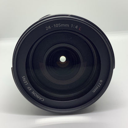 【全額返金保証】【最速発送】Canon EF24-105mm F4L IS USM 美品 動作確認済