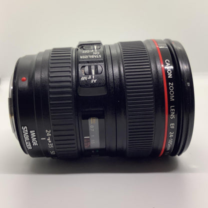 【全額返金保証】【最速発送】Canon EF24-105mm F4L IS USM 美品 動作確認済