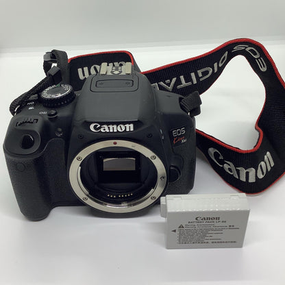 【全額返金保証】【最速発送】Canon デジタル一眼 EOS Kiss X6i ボディ ブラック 動作確認済