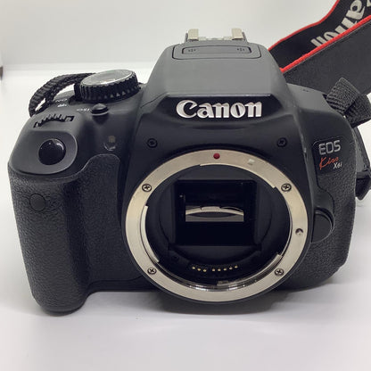 【全額返金保証】【最速発送】Canon デジタル一眼 EOS Kiss X6i ボディ ブラック 動作確認済