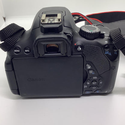 【全額返金保証】【最速発送】Canon デジタル一眼 EOS Kiss X6i ボディ ブラック 動作確認済