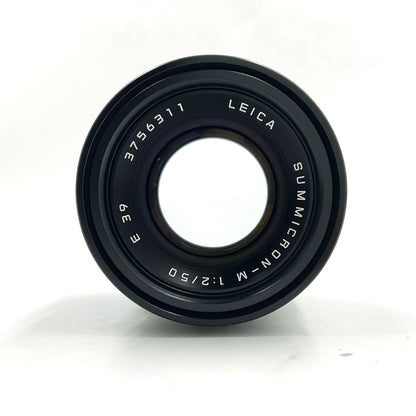 【全額返金保証】【最速発送】Leica SUMMICRON-M 50mm f2 第4世代 1996年製 [ブラック] 動作確認済