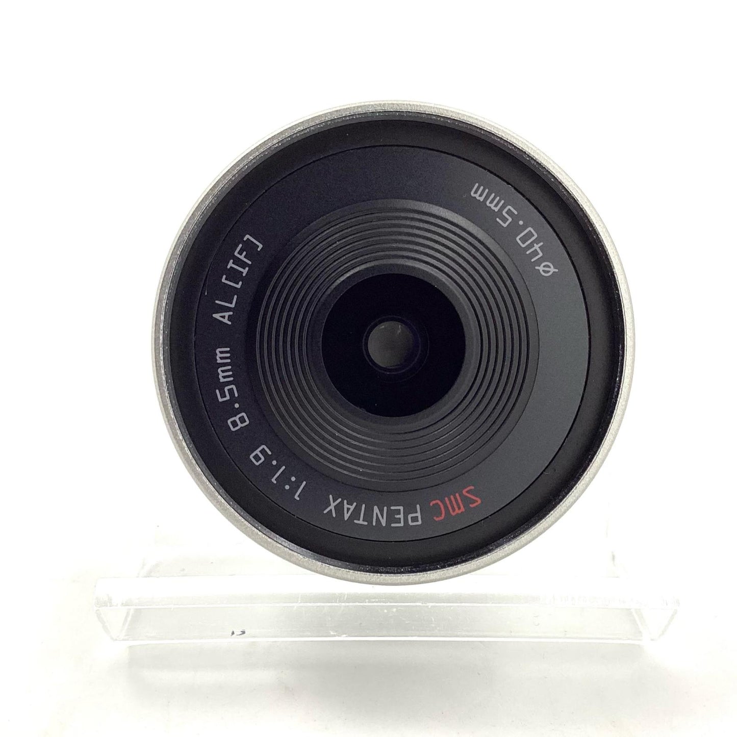 【全額返金保証】【最速発送】PENTAX PENTAX-01 STANDARD PRIME SMC PENTAX 8.5cm f1.9 AL [IF] [シルバー] 動作確認済