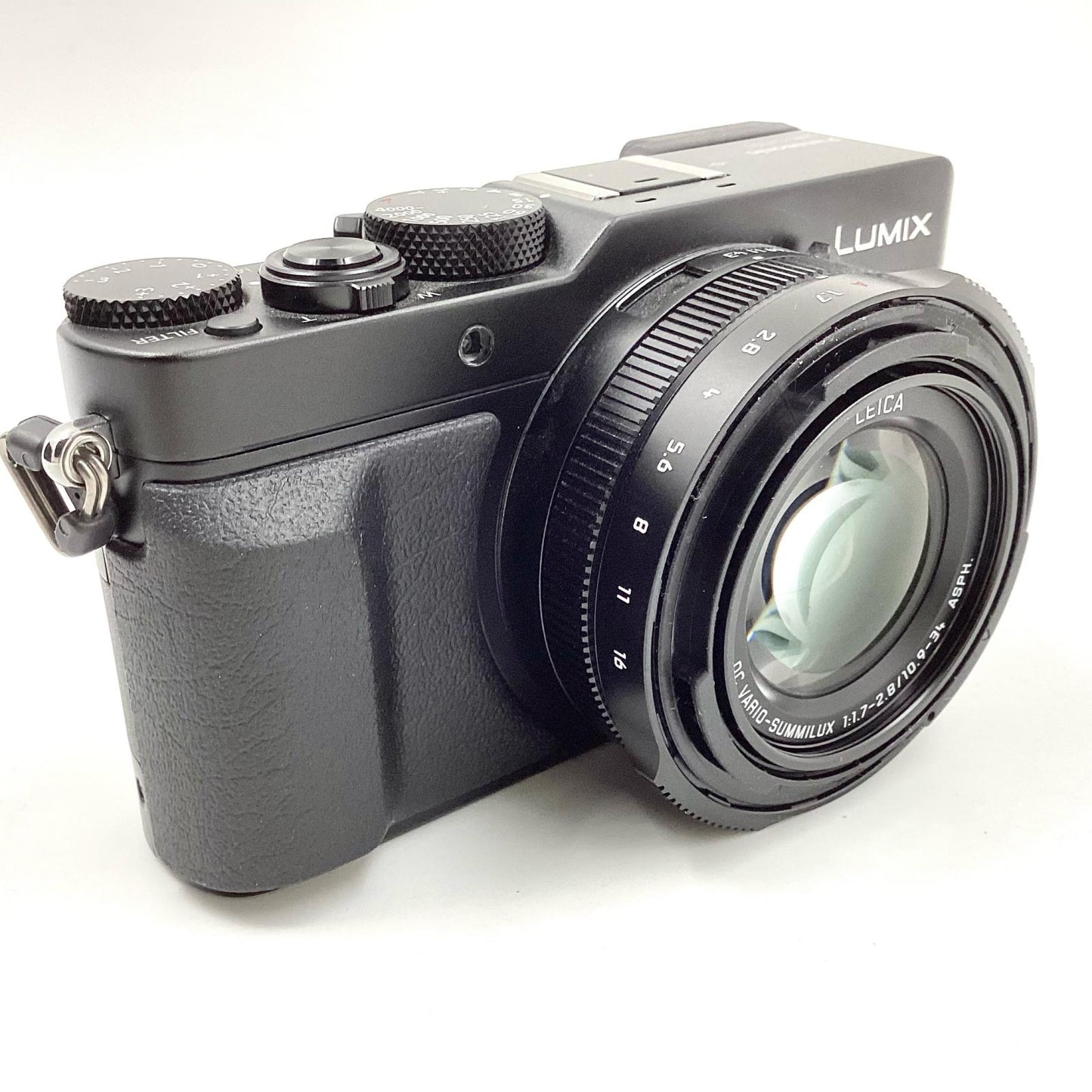 【全額返金保証】【最速発送】Panasonic コンパクトデジタルカメラ LUMIX DMC-LX100-K [ブラック] 超美品 動作確認済